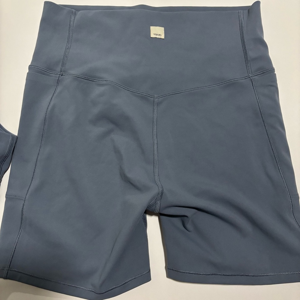 Vuori Blue Bra and Shorts Set - Picture 3 of 11